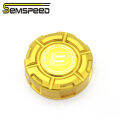 SEMSPEED Motorcycle CNC Front Brake Master Fluid Cover Tank Reservoir Cup For CFMOTO 450SR 2022-2023 2024. 