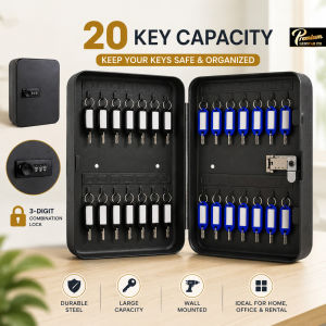 Key Safe Home Storage Security Pas Key Safe Combination Lock Storage Cabinet