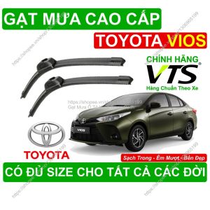 Gạt Mưa Êm Mượt Kính Lái Toyota Vios Cặp Gạt Mưa Kính Lái Toyota Vios Có Đủ Size Cho Các Đời Xe Toyota Vios