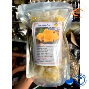 Trà hoa cúc đường phèn trà thảo mộc dạng viên (túi 1kg) giúp thanh nhiệt giải độc cải thiện giấc ngủ