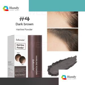 Hairline Powder Hair Shadow Powder Waterproof Portable Filling Hair Line Concealer Cover Up 4 Color Hair Powder