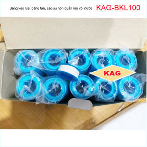 Combo100 hộp băng keo lụa 10m Classic 100 cuộn cao su non 10 meters quấn ống nước KAG-BKL100