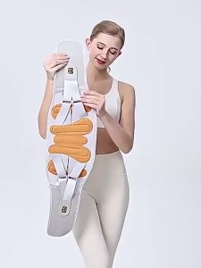 UPUPLIFE Lumbar Support Belt with Heating & Magnetic Pads Adjustable Waist Support ce Wearable Back Support Wrap for Waist Muscle Care Ready Stock