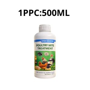 Multi Purpose Mite Spray 500ml Kuto ng Manok Red Mites Tick Flea Killer For Poultry Pets Home Use Redmites Goodbye Spray Natural Rooster Redmites Killer