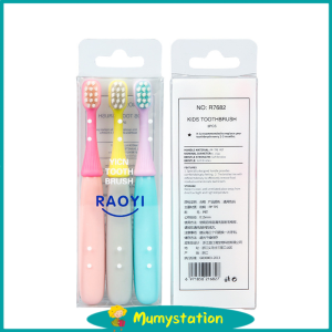 Set Sikat Gigi Anak 3 pcs: Aksesori Gigi Anak Praktis & Desain Menarik