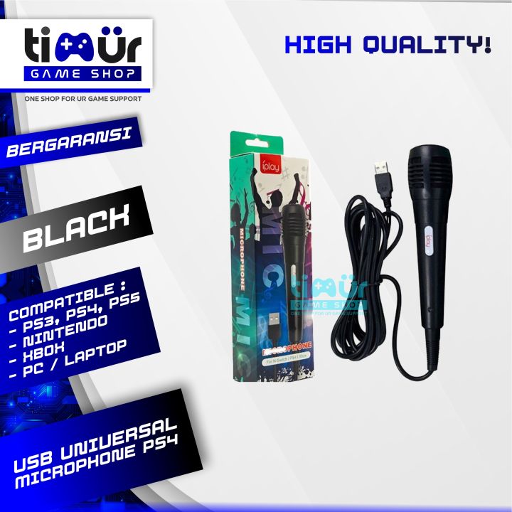 Microphone Mic USB Universal PS4 PS5 Xbox One Series Nintendo