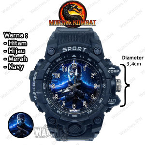 Jam Tangan Anak Laki-Laki Sport Anti Air Karakter SubZero Terbaru