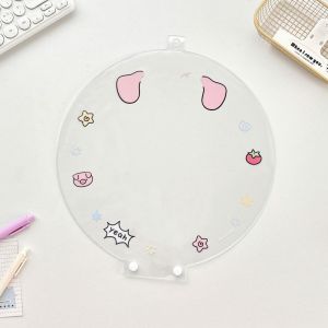 YESMILE Clear Picket Fan Cover Portable PVC Hand Fan Protector Cover Kawaii Dustproof Uchiwa Fan Sleeve Idol Concert Fans