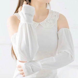Băng Tay Chống Nắng và Tia UV Lụa Thoáng Khí cho Nam/Nữ - Perfect cho Mùa Hè
