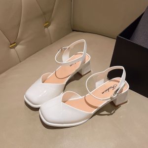 Free Shipping New Fashion Crystal Square-Toe Hollow Wedge-Heel Sandals Versatile For All Seasons Shallow-Mouth Design Suitable For Women