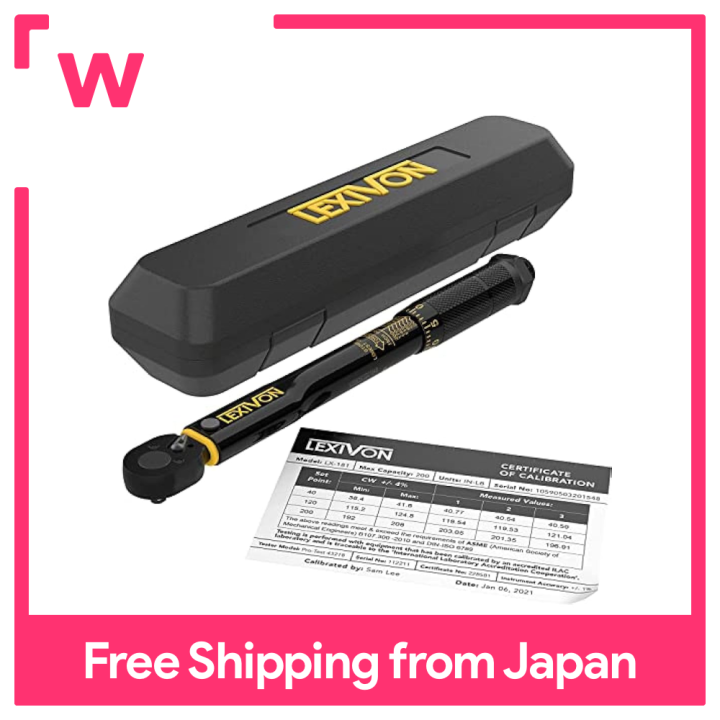 LEXIVON Torque wrench tire change, torque wrench bicycle, torque wrench