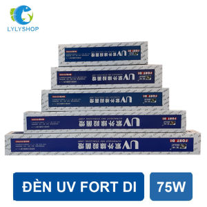 Đèn UV FORT DI 75W diệt khuẩn rêu tảo độc hồ cá hồ Koi bể cá rồng hồ ngoài trời... .