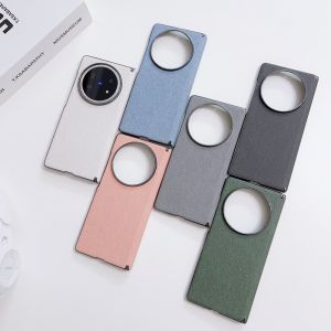 For VIVO X Fold 5 Case Luxury PU Leather Skin  Wireless Charging Protect Back Cover Case For VIVO X Fold 5 3 Pro Shell