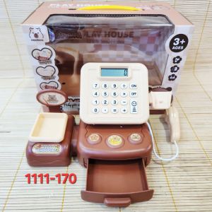 [Rẻ vô địch] (Có Hỏa Tốc TPHCM) Hộp Đồ Chơi Máy Tính Tiền Siêu Thị Dành Cho Bé 1111-170 ️🛒️🛒️🛒