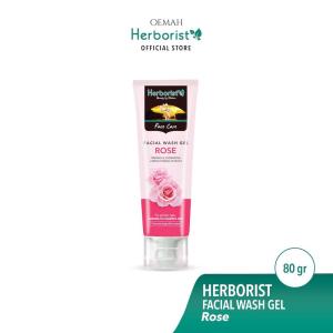 Herborist Rose Facial Wash Gel - 80g ( Sabun Wajah )