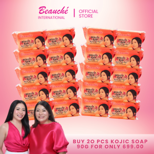 20 pcs Beauche Kojic Soap 90g