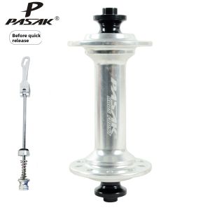 Road bike hub with aluminum alloy bearings front two and rear four bearing six-spoke freehub 11/12-speed 20/24 holes - HB05 hub