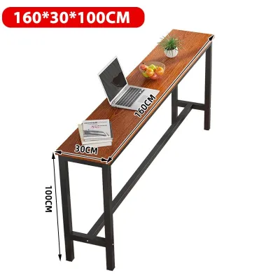 Bar table Family Living Room High Foot table long Table Milk Tea Shop Table Narrow Table