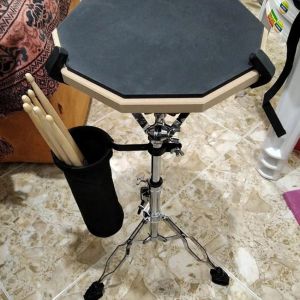Tempat Stik Drum Set Penjepit Pada Tongkat Drum Tas Penyimpanan Kain Oxford Klip Kapasitas Besar Pada Stik Drum Wadah