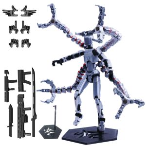 3D Printed Action Figure 13cm Multi-Jointed Movable Robot Model DIY Assembly Kit for Collectors and Hobbyists