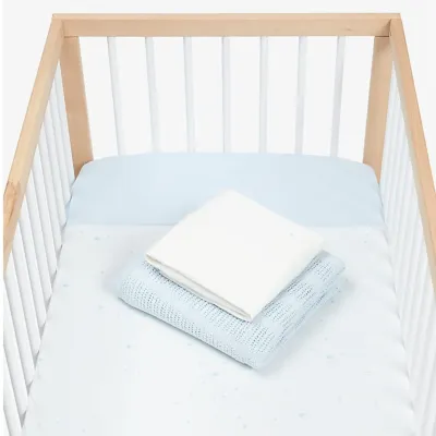 Mothercare Essential Cotbed Starter Set - Assorted Colours