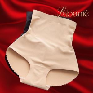 Labanie Women Padded Seamless Butt Lifter Panty Girdle Butt Enhancer Hip Padding Shapewear High Stretch Body Shaper Invisible Push Up Underwear Slimming Panties