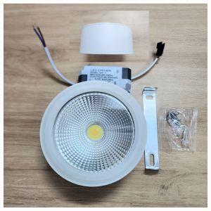 Đèn Nổi Trang Trí Nhà Cửa DECOR Quán mẫu mới 2024 3 chế độ màu 12w Đèn Lon Ống Bơ