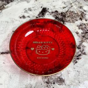 Christmas Gift Halloween Sanrio Fruit Bowl Hello Kitty Kawaii Kuromi Home Living Room Snack Fruit Nut High-Capacity Desktop Storage Tray Household Items