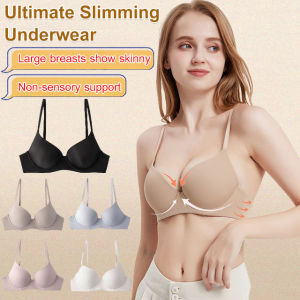 Comfortable Slimming Underwear Gathered Soft Cup