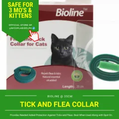 Bioline Anti Tick and Flea Collar with Natural Essential Oils