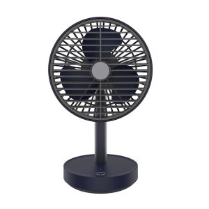 Zaiwan Automatic Oscillating Desktop Fan Electric Power Source Air Cooling stand Fan Built-in 4000mAh Battery 4 Speeds Portable Wireless Fan