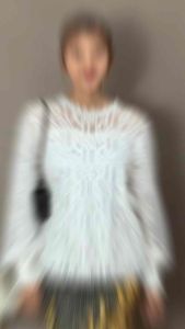 NJ SHOP ENZY ATASAN BROKAT KASUAL WANITA KOREAN STYLE