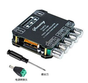 【COD】ZK/YS-MT21 2.1 Channel Bluetooth 5.1 Amplifier Board 50W×2+100W Bluetooth 2.1 Subwoofer Channel High Power Audio Stereo Board