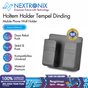✦NEXTRONIX✦ Holtem Holder Tempel Dinding - Mobile Phone Wall Holder Remote