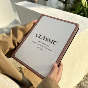 Classic เคส ipad Pro11 2024 air6 gen9/8 10.2 พื้นผิวขั้นสูง ย้อนยุค ช่องใส่ปากกา เคสไอแพด Pro12.9 22/21/20 Gen11 Air7 11 air4/5 10.9 case iPad gen10 Air3 gen6 pro11 mini7