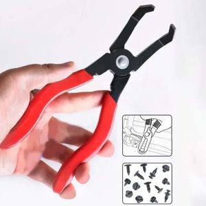 SWEET LORD 2pcs Anti-slip 30 Degree Pliers Stable Clamping PVC Push Pin Remover Tool Hand Tool Durable Upholstery Remover Clamp Multipurpose