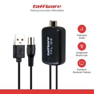 (GARANSI ORIGINAL) PENGUAT SINYAL PENAMBAH CHANNEL TV DIGITAL JACK MALE DAN FEMALE TAFFWARE AMPLIFIER SIGNAL BOOSTER SUPER JERNIH ANTENA TV HD TFL-D15