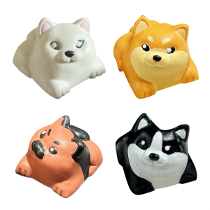 Unique Resin Keycaps Lovely 3D Resin Dog ESC Keycap For Mechanical Keyboards Personality for Computer Gamer Gift 1PC