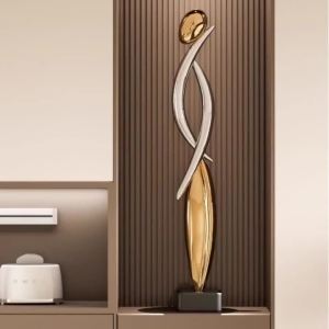 Sacesr Art Sculptures Luxury Creative Ornaments Entrance Hall Figurines Aesthetic Decorative Statues Modern Home Decorations Q9Z6P