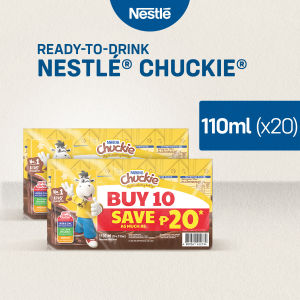 NESTLÉ CHUCKIE Chocolate Flavoured Milk 110ml - Pack of 20