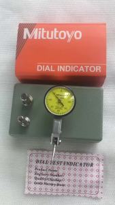 HOT Mitutoyo inmm Lever Table Dial Indicator 0-0.8mm 0.01mm Gauge Scale Precision Metric Dovetail Rails Indicator Tools