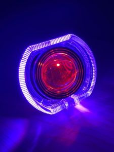 Projie Ala Ala Biled Lampu Projie Biled Cr7 Angel Eyes + Devil LED Putih Kuning
