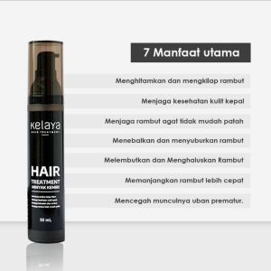 Kelaya Hair Treatment Shampoo  Minyak Kemiri Dan Serum Rambut