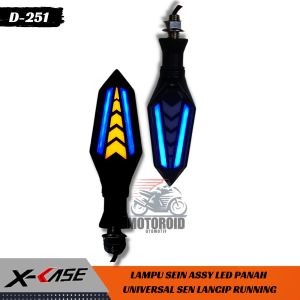 Sen MXKING R15 R25 Ninja Universal Depan Belakang 2 Sisi Vixion Megapro Cbr 150 Motor Led Running