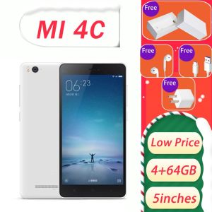 XIAOMI 4C 4+64G qualified mobile phone allows students to study smoothly classroom games low price promotion