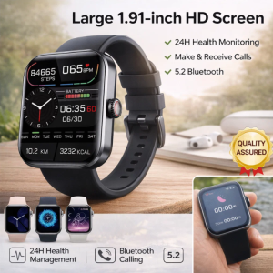 Smart Painless Blood Glucose Measurement Watch Waterproof Sport Touch Screen Watch Bluetooth Call Sleep Monitoring