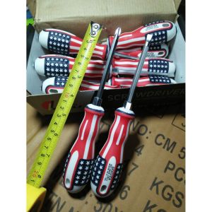 Obeng Bolak Balik Amerika 4 inch / Obeng 2 Way USA 4 inch
