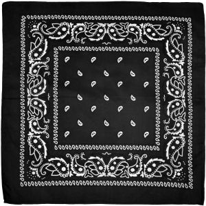 Cotton Fashion Hip Hop Classic Bandana Square Scarf 55cm*55cm Printed For Women/Men/Boys/Girls