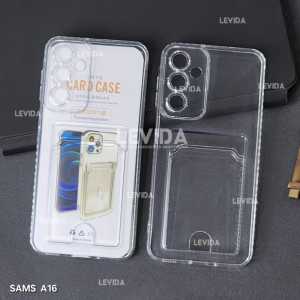 Samsung A15 Samsung A16Card Case Clear / Slot Kartu Bening Case Samsung A15 Samsung A16
