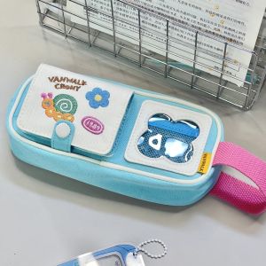 CHUN053634 Large Capacity Pen Bag Portable Star Picnic Series Pencil Case Multifunction Stationery Bag Gift
